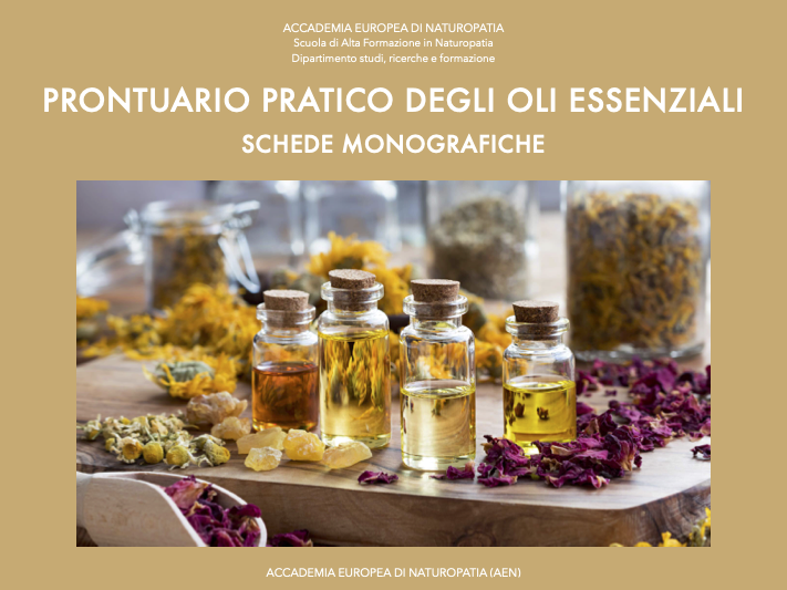 Prontuario pratico degli oli essenziali