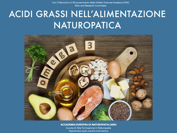 Acidi grassi nell’alimentazione naturopatica