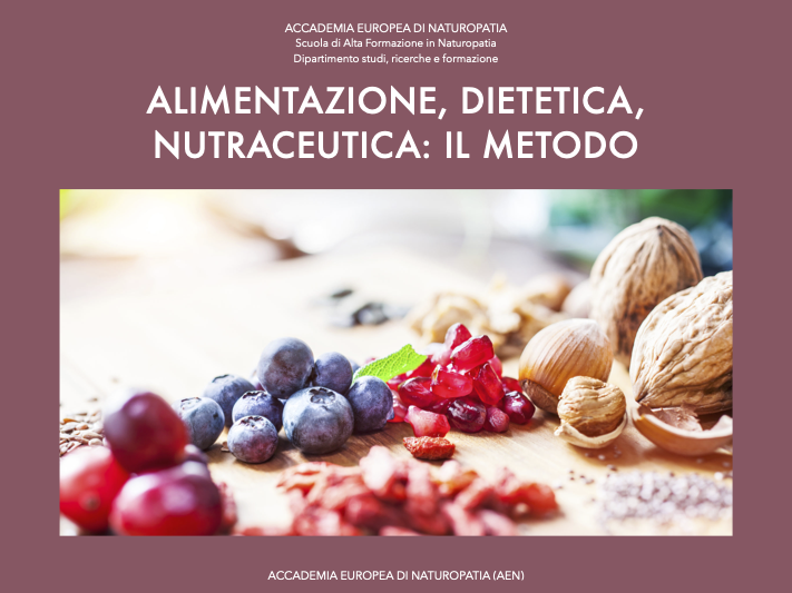 Alimentazione, dietetica, nutraceutica: il metodo