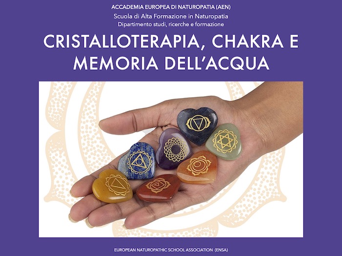 Cristalloterapia, chakra e memoria dell’acqua