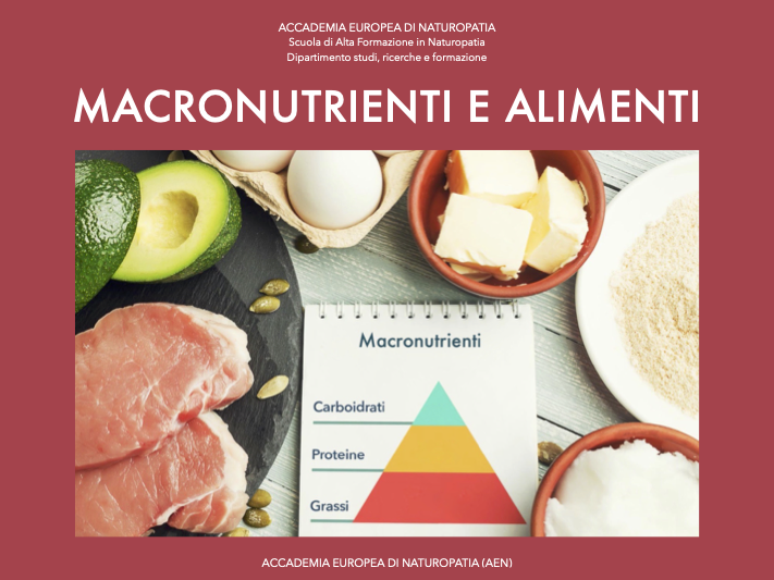Macronutrienti e alimenti