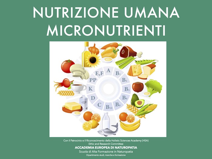 Nutrizione umana 2 - I micronutrienti