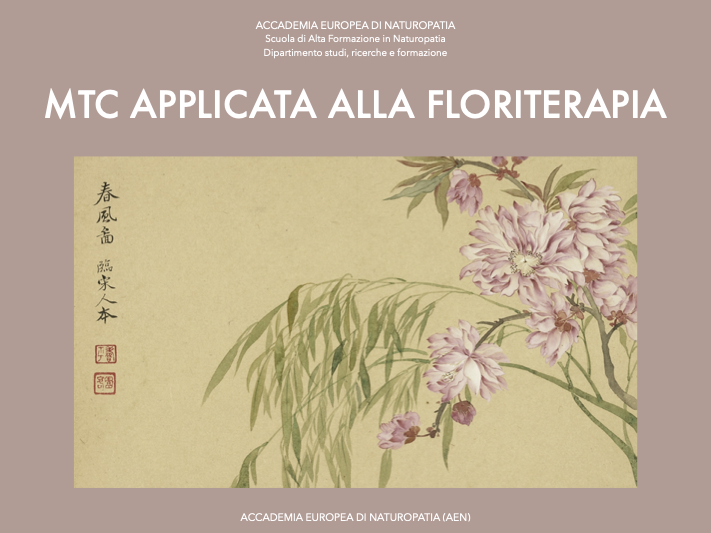 Medicina tradizionale cinese applicata alla floriterapia