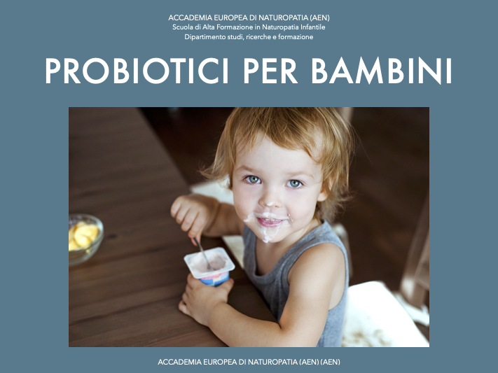 Probiotici per bambini